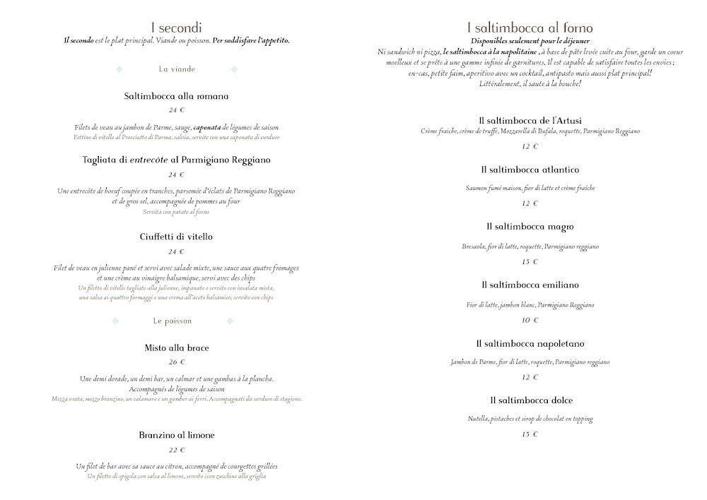 L’Artusi - Menu Image 4